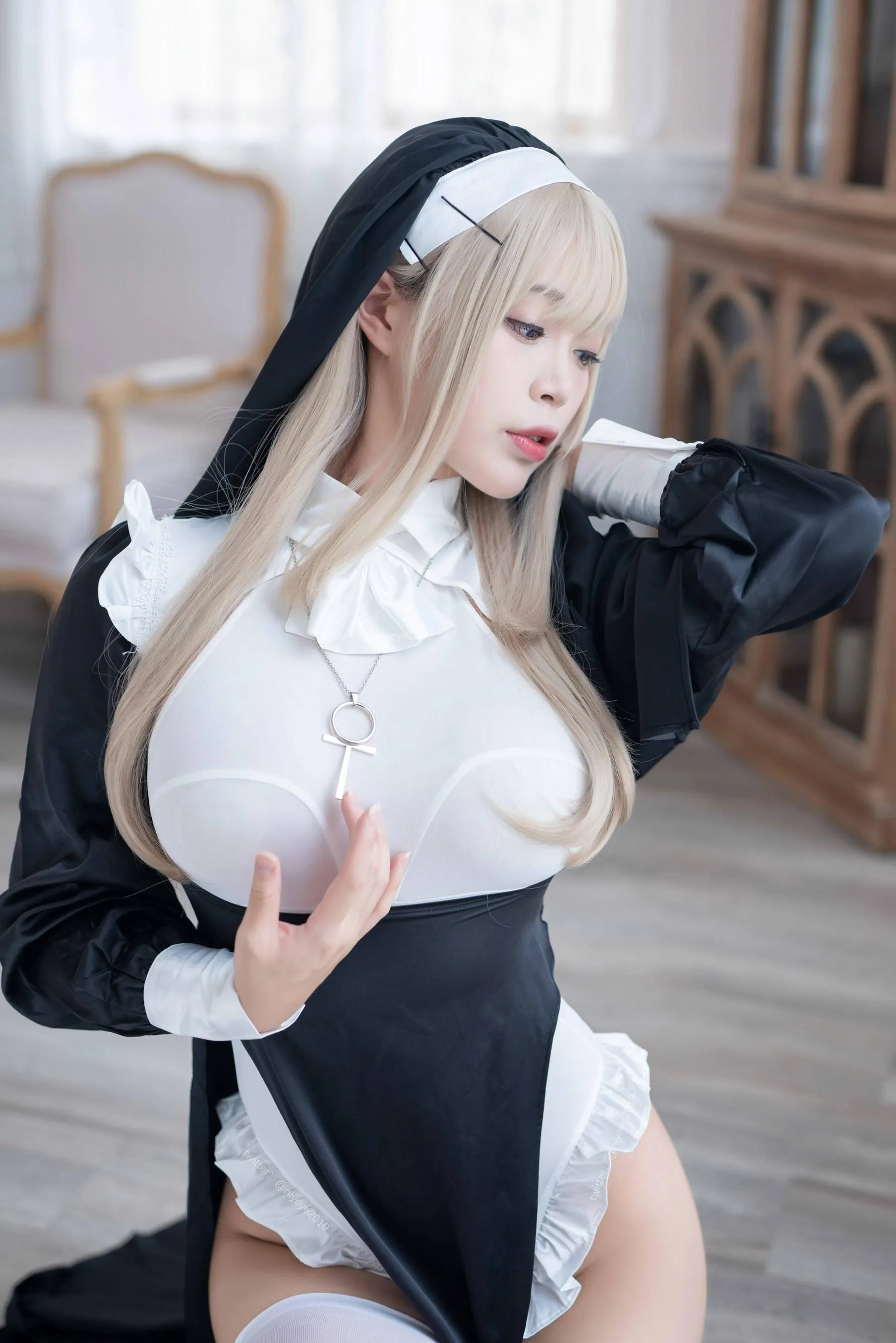 白烨 – NO.43 被xx的修女 [78P]插图7